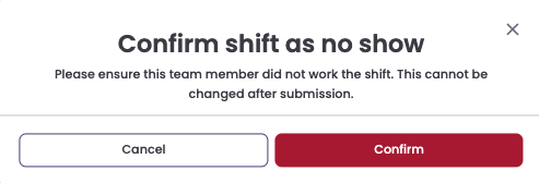 How do I mark a shift as no show on my timesheet? – Accushield